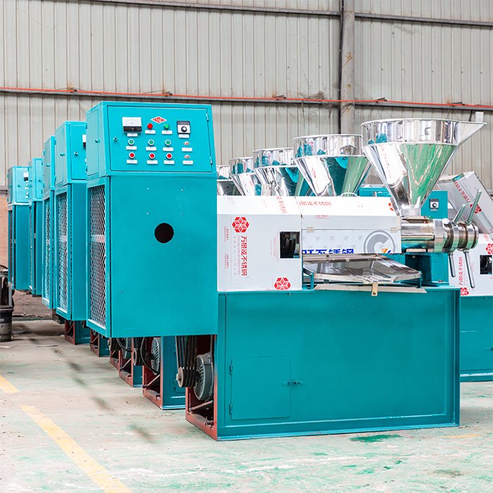 hot press oil extraction machine