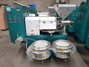 What is the purpose of an oil press