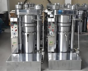 How is sesame oil squeezed out