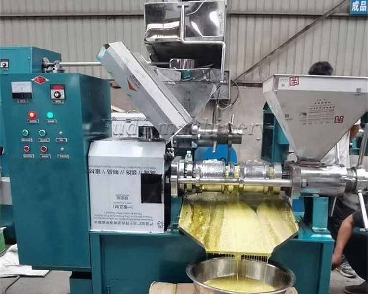 machine oil press