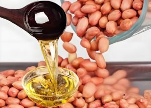 What are the core steps in making peanut oil?