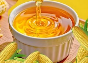 Spiral oil press for processing corn germ oil